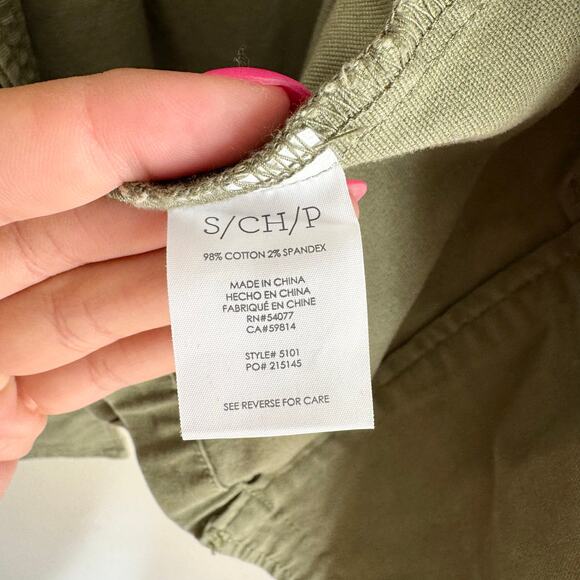 Cabi Green Explorer Utility Full Zip Vest - Small - Picture 5 of 9